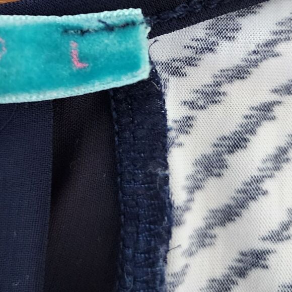 Julie's Closet Women's Sleeveless Sheer Back Hi Low Hem Top Size Large - Picture 8 of 8